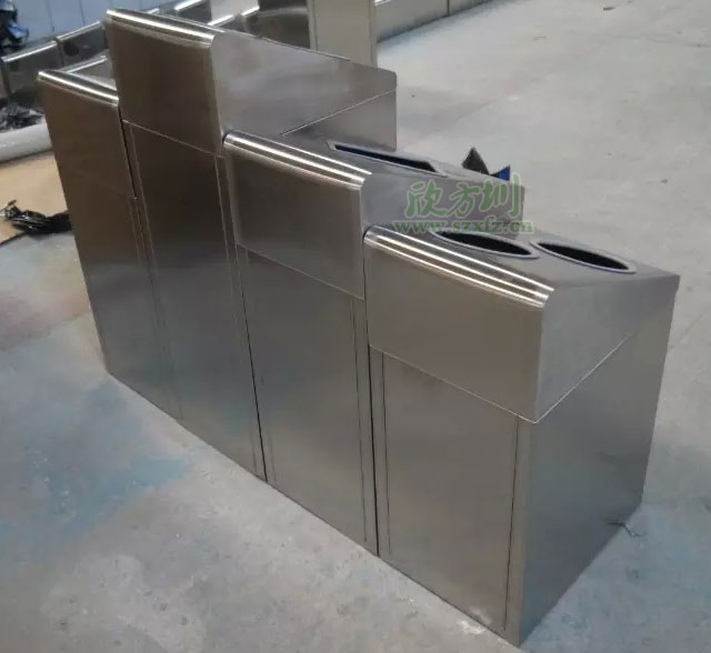 江西南昌商場(chǎng)不銹鋼分類環(huán)?；厥胀靶婪桔诠S生產(chǎn)圖