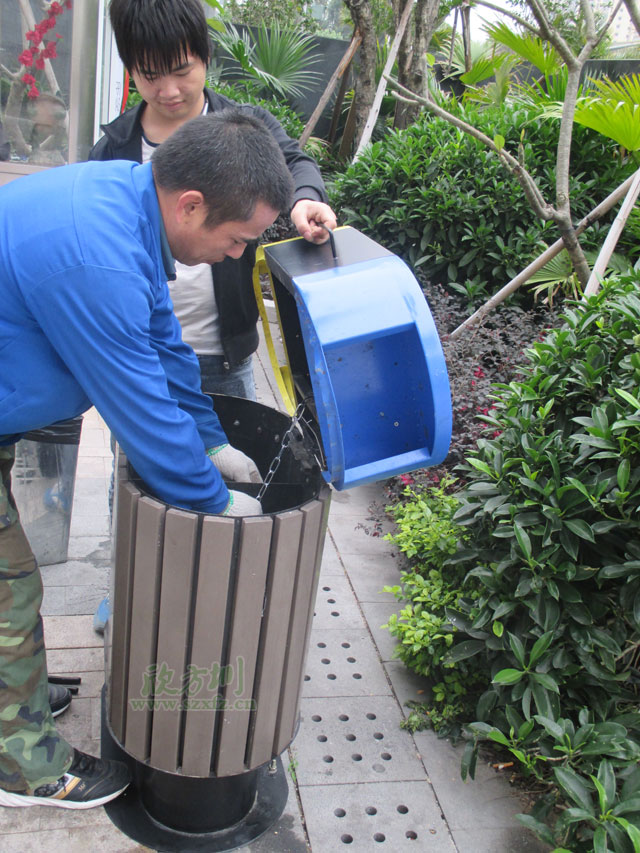 深圳房地產(chǎn)用什么垃圾桶？