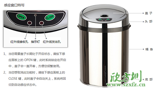 電子感應(yīng)垃圾桶價格貴嗎？智能感應(yīng)垃圾桶好用嗎